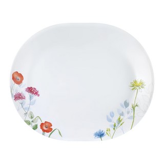 Corelle Brands 康寧餐具 腰子盤, 12.25吋, 花漾彩繪, 1個