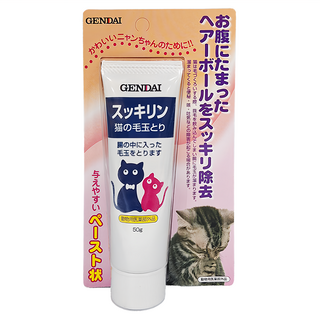 GENDAI 現代製藥 化毛膏 貓用 50g, 毛球排出, 1條