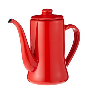 TSUKI-USAGI 月兔印 Slim經典系 日製細口琺瑯手沖壺, 壺身 + 壺蓋, 700ml, 1個