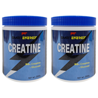 RED COW 紅牛 聰勁肌酸 95%肌酸+葡萄糖 200g 運動健身補給, 2罐