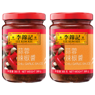 李錦記 蒜蓉辣椒醬 蒜香濃郁, 368g, 2罐