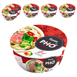 Tastee 越南河粉碗麵 牛肉味, 6入