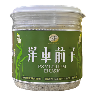 SUPER FOOD 洋車前子 豐富膳食纖維 無添加 促進腸道蠕動 增加飽足感, 100g, 1入, 1罐