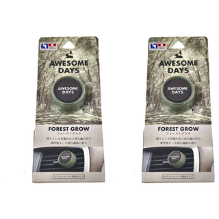 CARALL AWESOME DAYS 冷氣孔芳香劑 - 森林香 3519, 2個