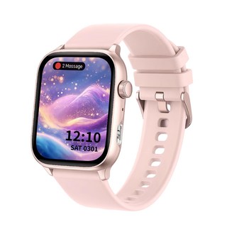 Apollo Life 阿波羅 AMOLED 智慧手錶 RX86, 粉金色, 藍牙, 49.5cm