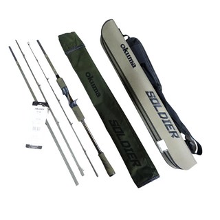 okuma 寶熊釣具 路亞竿 特戰Soldier 直柄 4節, SDS804M