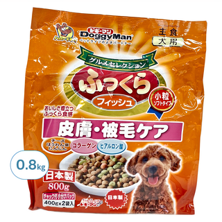 DoggyMan 多格漫 全齡犬 頂級軟性保健主食, 皮膚毛髮保健, 800g, 1袋