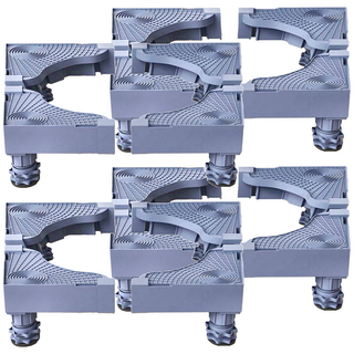 品屋 洗衣機底座, 萬用型, 耐重, 可移動墊高, 四腳吸盤固定款, 4個