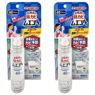 KINCHO 金鳥 浴室防霉噴霧 40 Push, 哈薄荷香味, 40ml, 2瓶
