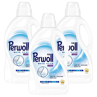 Perwoll 洗衣精 滾筒洗衣機用 淺色衣物專用 2L, 3瓶