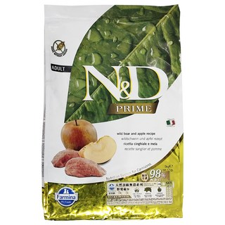 Farmina 法米納 全齡貓 N&D天然頂級無穀系列 乾飼料 GC-5, 野豬蘋果, 5kg, 1袋