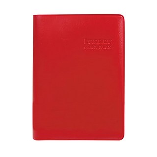 珠友文化 100k單格隨身名片本-24入 紅色，輕巧方便攜帶，商務人士必備, 1入