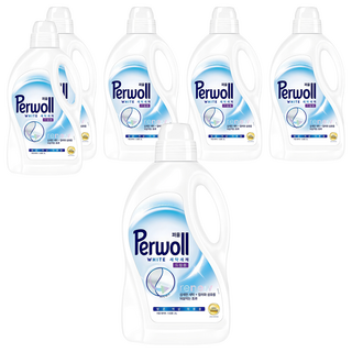 Perwoll 洗衣精 滾筒洗衣機用 淺色衣物專用 2L, 6瓶