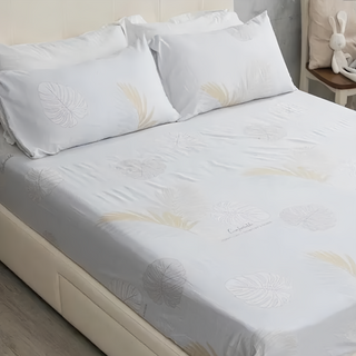 eyah 宜雅 蠶絲 石墨烯 水洗綿工藝 鋪棉涼被, 親膚不刺激, 好透氣, 180 x 150cm, 遐思無垠