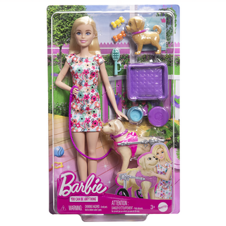 Barbie 芭比 照護寵物組 小狗輪椅版, 1組, 混和顏色