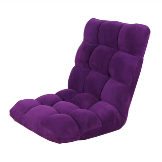 Cotton Field 棉花田傢飾 亞當折疊和室椅, 110 x 55 x 12cm, 紫色, 可折疊設計，收納方便, 1個