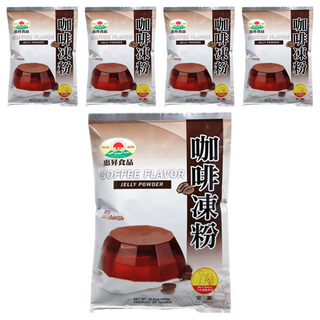 FAIRSEN 惠昇食品 咖啡凍粉, 口味清爽 全素可用 台灣製造, 1kg, 5包