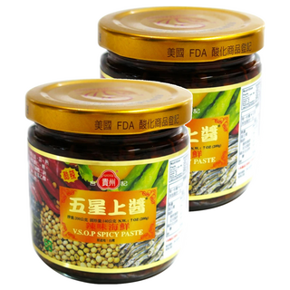 合記貴州 五星上醬 辣味海鮮醬, 200g, 2罐
