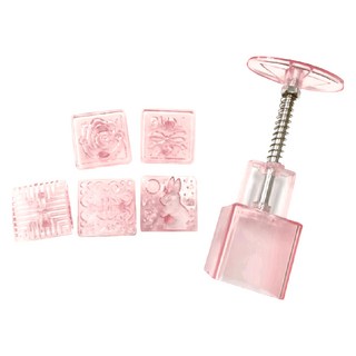 TRIARROW 三箭牌 粉水晶手工月餅/綠豆糕模 - 0.7 兩/4.1cm, 方形 TR-028C-2, 1組