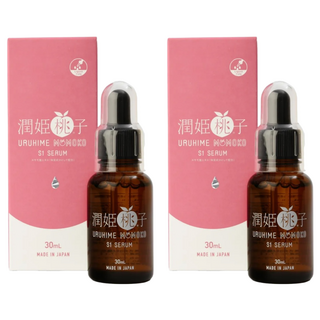 潤姬桃子 S1 精華液 含菸鹼醯胺、積雪草、桃葉萃取物, 30ml, 2瓶