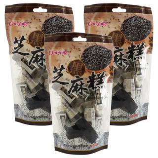 Onlyone 海龍王 黑芝麻糕, 192g, 3袋
