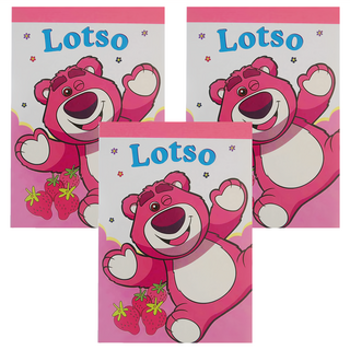 TOY STORY 玩具總動員 迪士尼 熊抱哥 萬用MEMO本, 眨眼, 3本