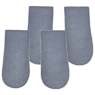 隱形增高墊 彈性材質 透氣網布 記憶墊型 EVA材質 男女通用, 半墊 1.5cm, 灰色, 2雙