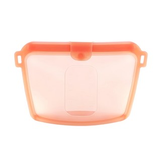 sillymann 100%鉑金矽膠密封袋 WSK3194 食品收納袋 -40°C~250°C適用, 700ml, 1入, 1個