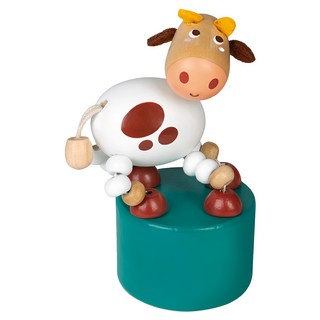 法國Janod 媽媽法寶 我會跳舞, 乳牛 綠色, 1個