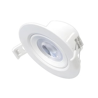 亮博士 LED 超薄可調角度式崁燈 φ7.5CM 5W 白光, 1個