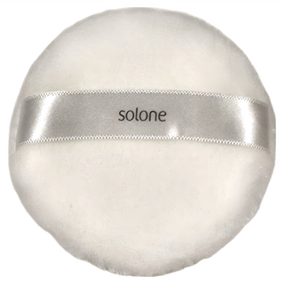 Solone 台灣公司貨 特級日本立絨蜜粉撲 75mm, 1個, 單一顏色