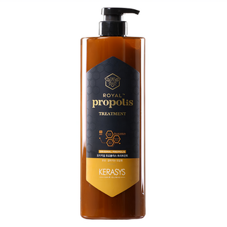 KERASYS 蜂王漿活力光澤護髮素 經典蜂膠, 適用於損傷和分岔髮質, 賦予秀髮健康光澤, 清新持久的蜂蜜花香, 1L, 1瓶
