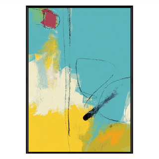 陽光的白日夢II掛畫, 50x70cm, 黑色