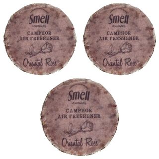 Smell Lemongrass 樟腦香氛磚 玫瑰, 15g, 3個