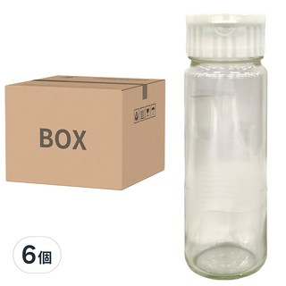 TAIWANGLASS 台灣玻璃 梅酒瓶/玻璃瓶 900cc, 6個