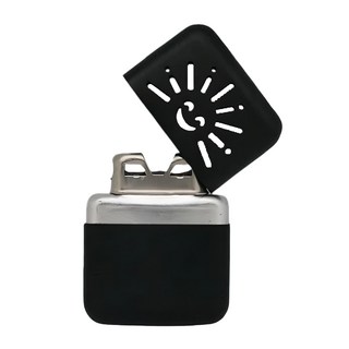 ALL SPLENDID 小太陽/小懷爐 PW-05 白金懷爐, 7cm長, 5cm高, 1.5cm寬, 黑色, 1個