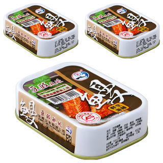 新宜興 豆鼓燒鰻 100g罐入, 100g, 1組