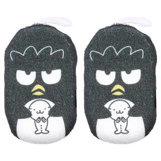 Santan 三麗鷗 酷企鵝 卡通沐浴海綿, 2個, 1個