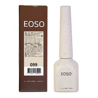EOSO 彩色甲油膠 12g - 柔霧色系 高飽和 美甲必備, 99 淺梔黃, 1瓶