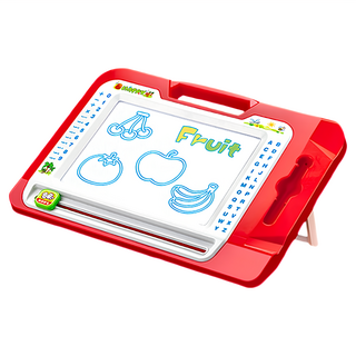 HAZIKO 孩子國 多功能支架式彩色磁性畫板, 1個, 40 cm x 28 cm x 3 cm