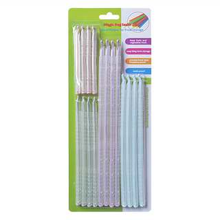 Life Shopping 密封棒 16支, 優選PC材質, 超強密封設計, 北歐色系, 1組