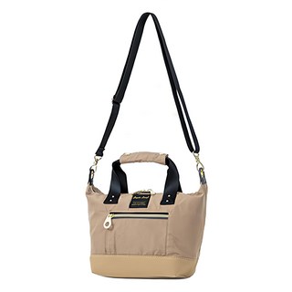 Legato Largo Lieto 緞面托特包 (LH-V0182-BE), 米色 BE, 13 x 19 x 19cm