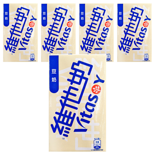 Vitasoy 維他奶 豆奶, 250ml, 5入