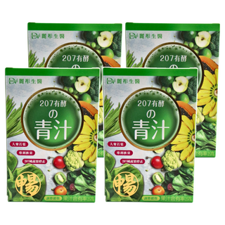 DV 麗彤生醫 升級版 有酵青汁 207種蔬果酵素 消化補給, 20ml, 10包, 4盒