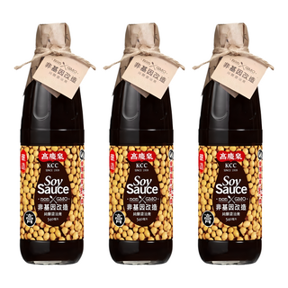 高慶泉 非基因改造純釀醬油膏, 540ml, 3瓶