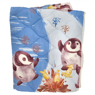 MIT台灣製 舒柔棉兒童睡墊3件套, 冰河遊記