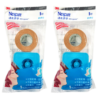 3M Nexcare 膚色膠帶 1吋 1533CP-1, 2組