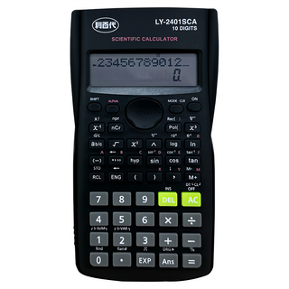 LIBERTY 利百代 LY-2401SCA 工程用計算機，10位元, 顏色隨機, 1台