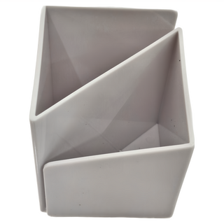 ABEL 力大牌 轉角筆筒 03516, 白色, 1個