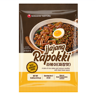 TAEKYUNG 泰耕 NONGSHIM 農心 辣炒年糕拉麵 炸醬味, 1袋
